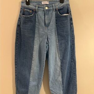 Vanilla Star Blue and Light Blue Boyfriend Jeans